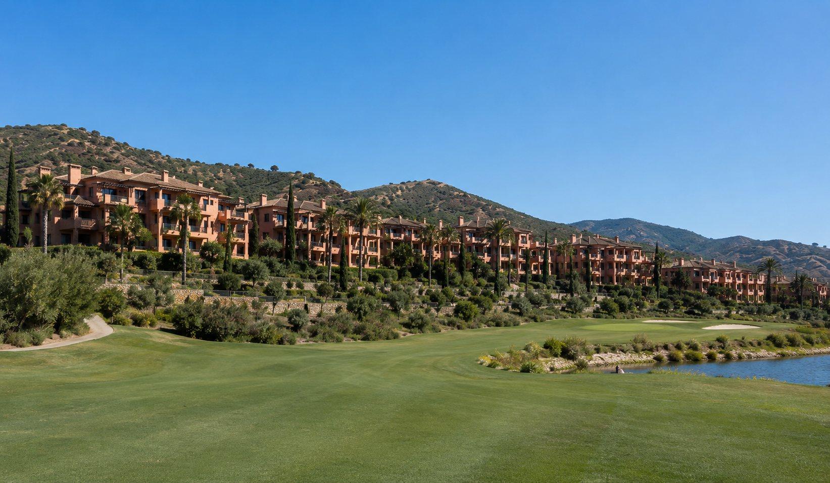 Operating fairway — 18-hole golf course, Murcia region, Spain