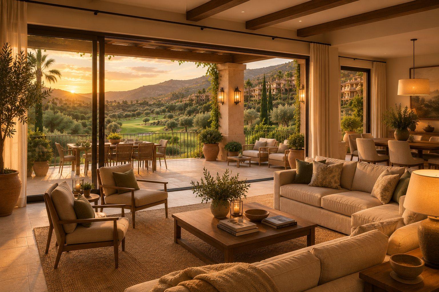 Resort interior — vision for the expanded development