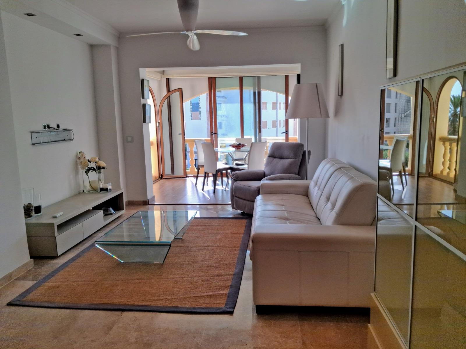 Renovated Sea-View Apartment by Jávea Marina — Second Line Beach
