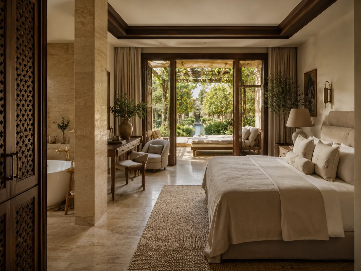 Every room, its own patio